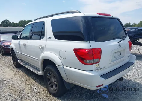 2007 Toyota Sequoia Sr5 V8 из США, поврежденный, VIN 5TDZT34A67S298936